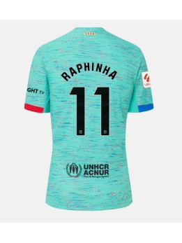 Moški Nogometna dresi replika Barcelona Raphinha Belloli #11 Tretji 2023-24 Kratek rokav